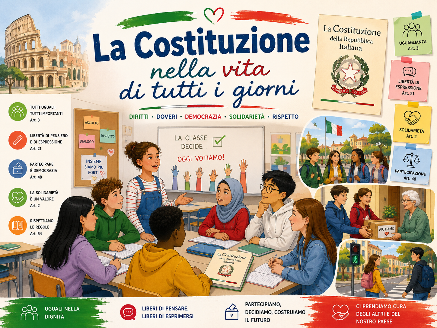 Modulo 1 - La Costituzione nella vita di tutti i giorni