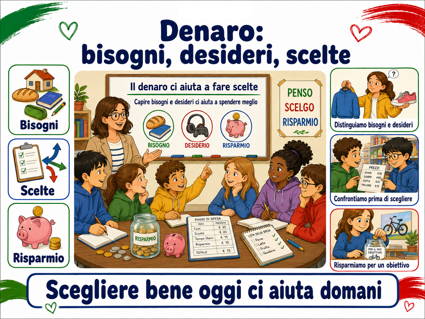 Modulo 15 - Denaro: bisogni, desideri, scelte