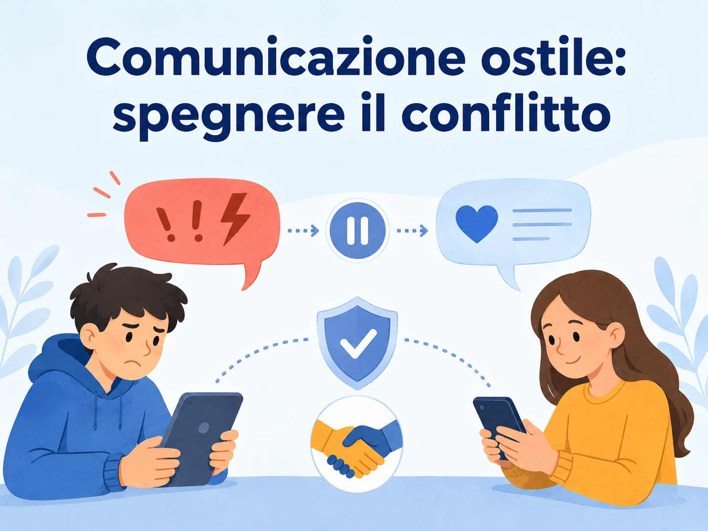 Modulo 21 - Comunicazione ostile: spegnere il conflitto