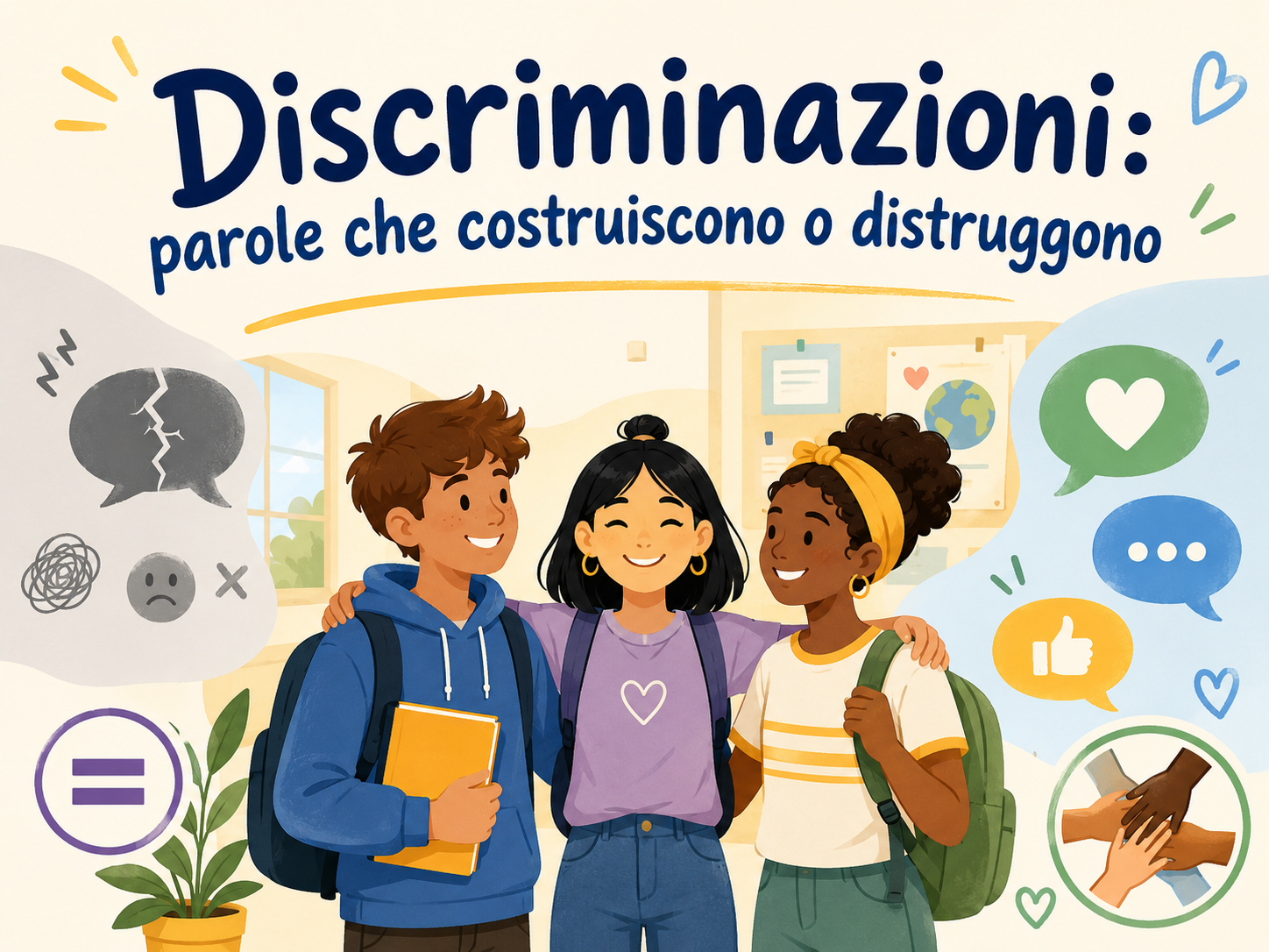 Modulo 3 - Discriminazioni: parole che costruiscono o distruggono