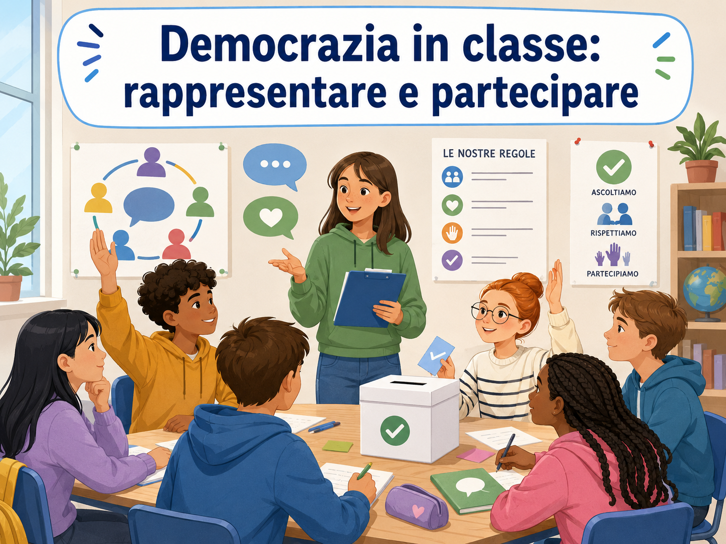 Modulo 4 - Democrazia in classe: rappresentare e partecipare