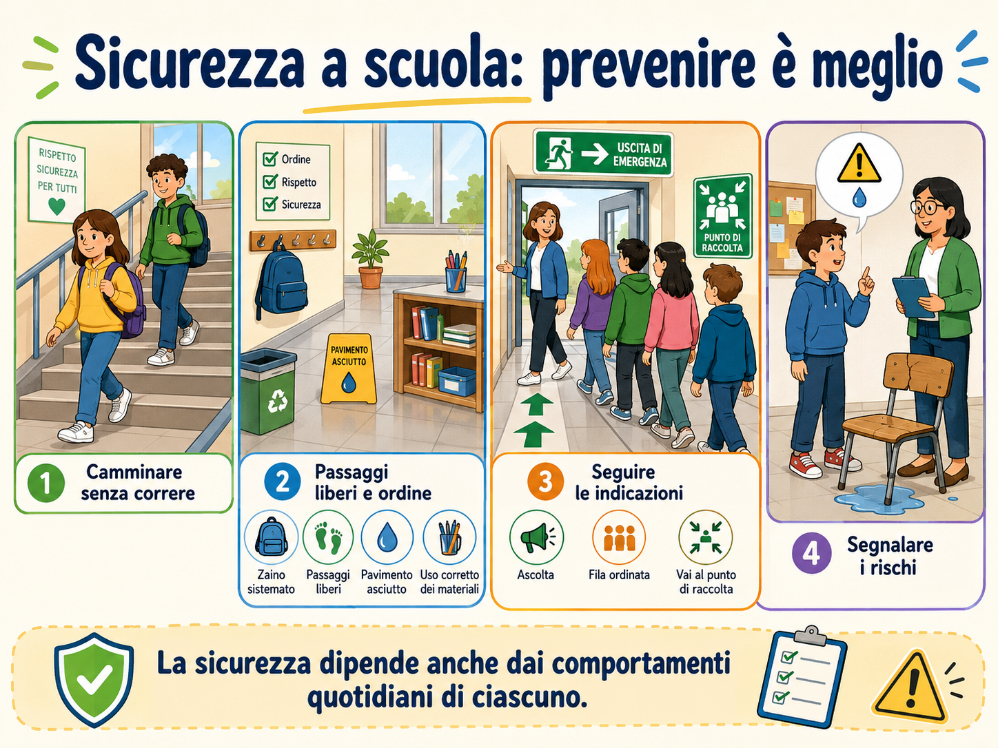 Modulo 8 - Sicurezza a scuola: prevenire è meglio