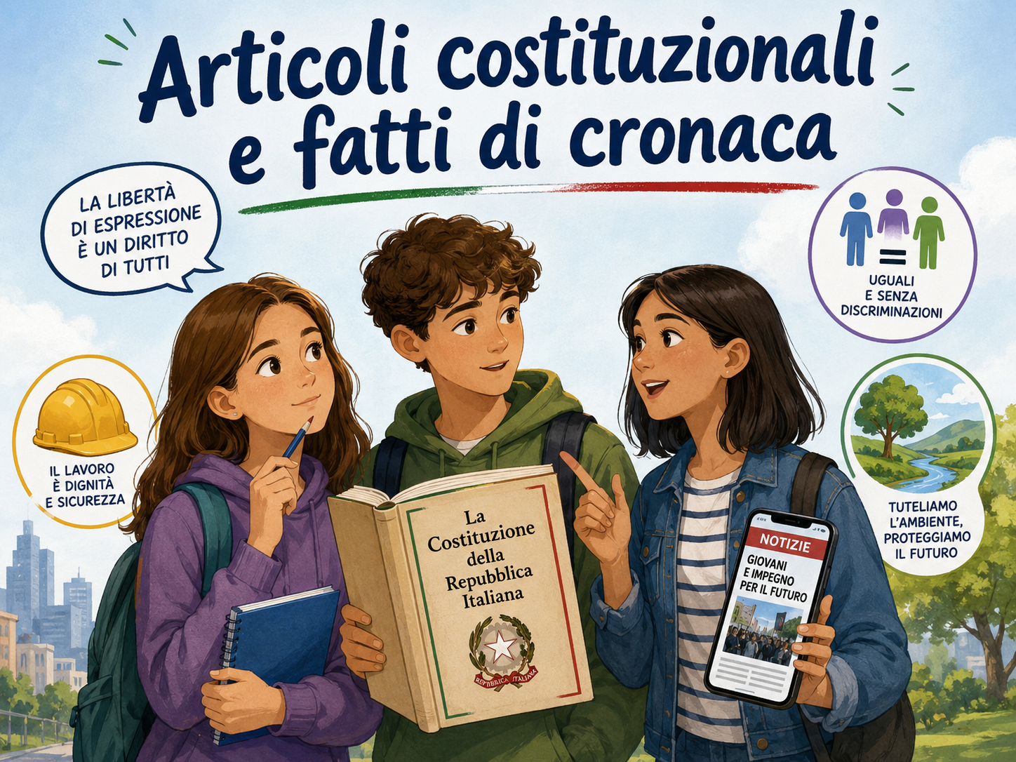 Modulo 1 - Articoli costituzionali e fatti di cronaca