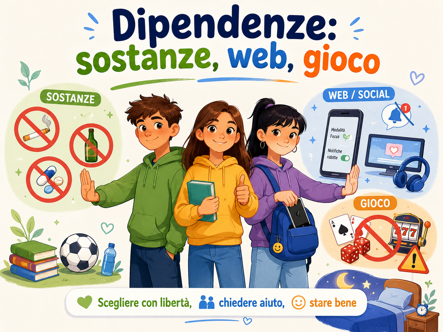Modulo 11 - Dipendenze: sostanze, web, gioco