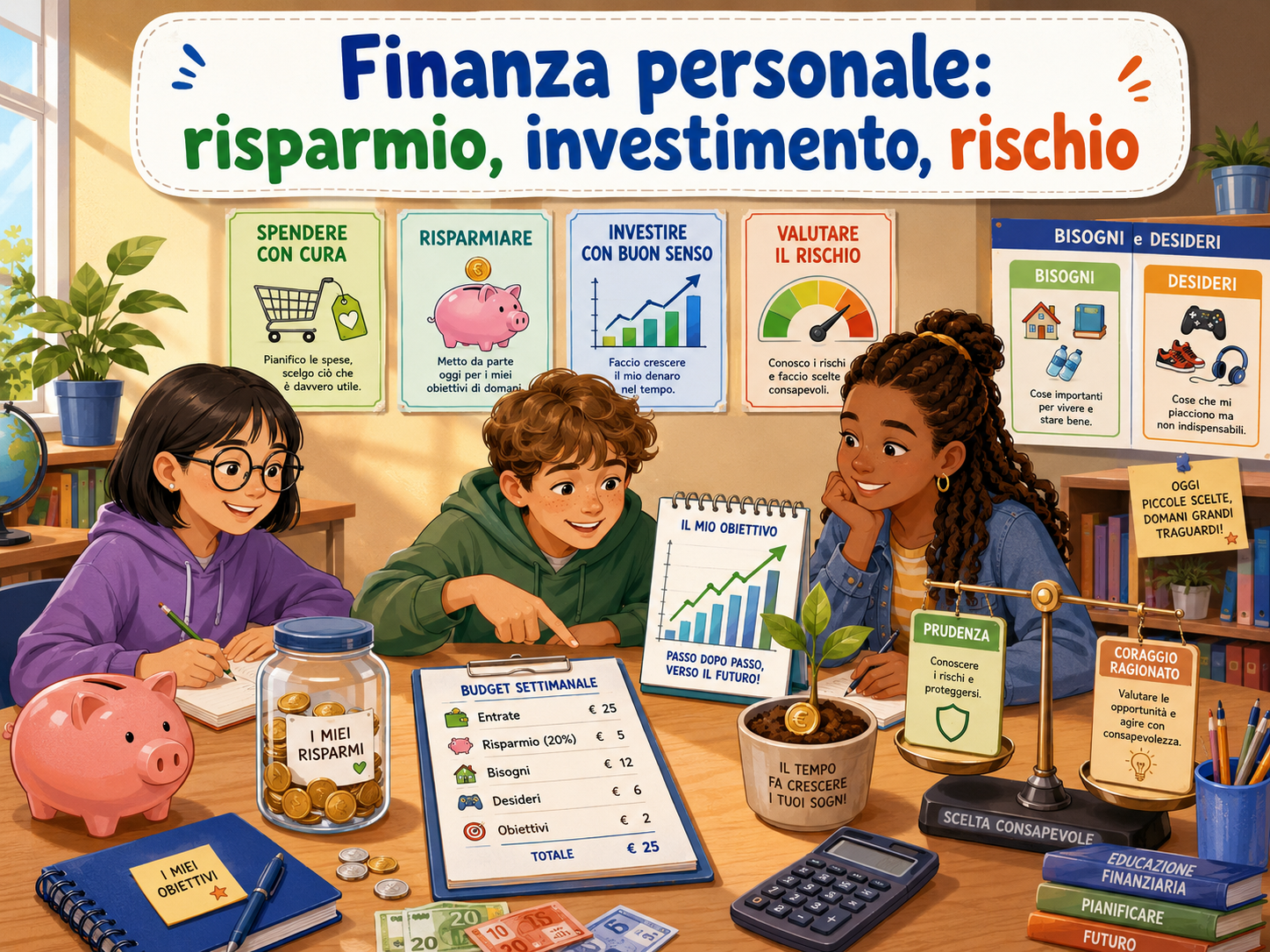 Modulo 17 - Finanza personale: risparmio, investimento, rischio