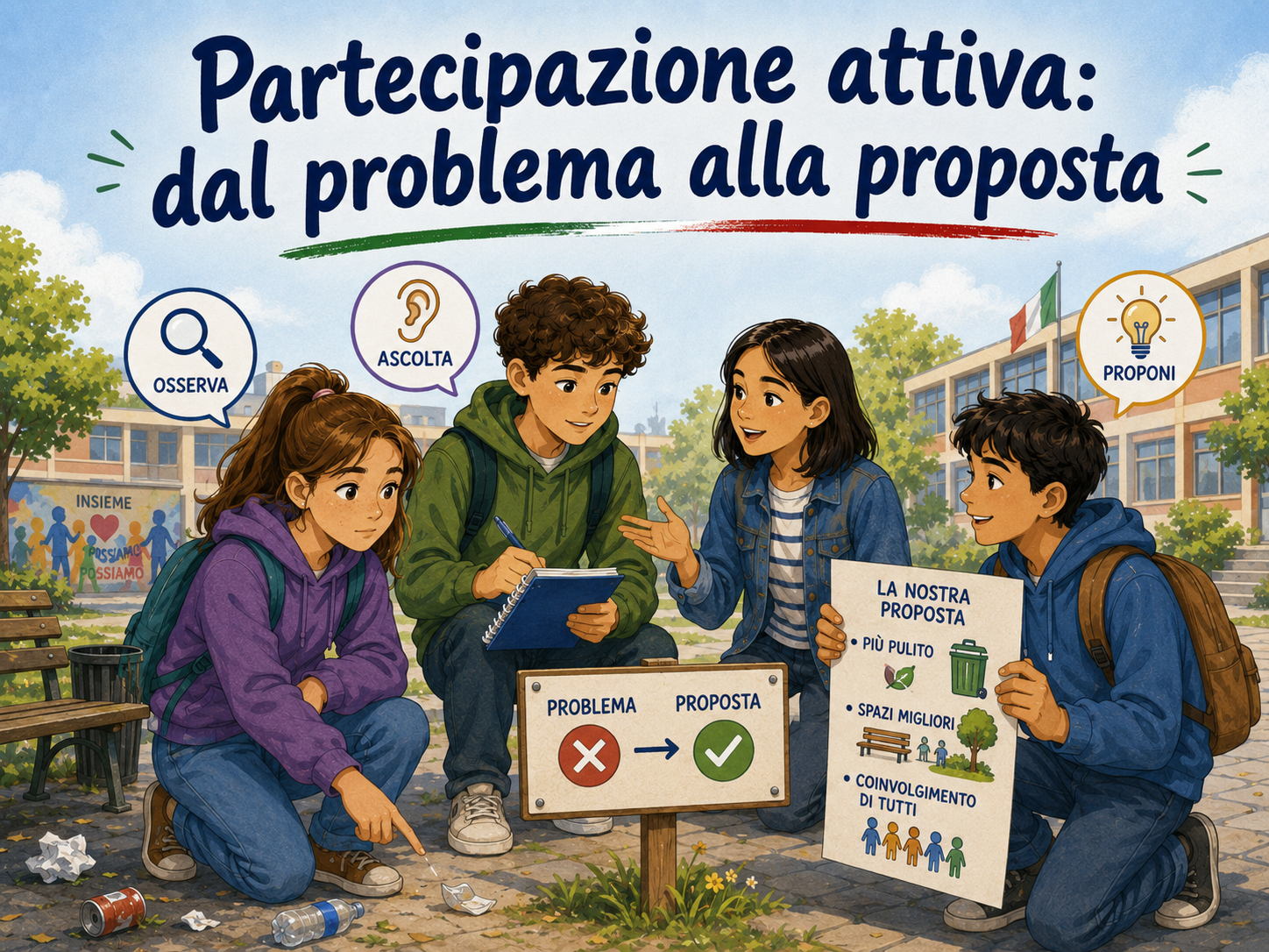 Modulo 3 - Partecipazione attiva: dal problema alla proposta