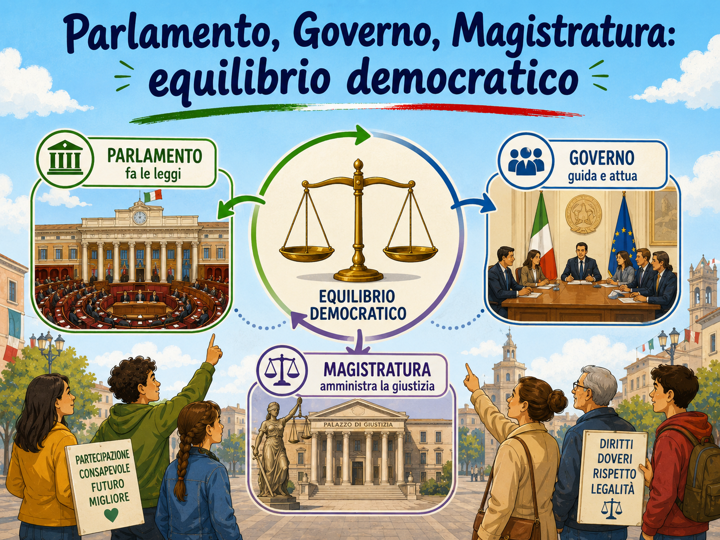 Modulo 4 - Parlamento, Governo, Magistratura: equilibrio democratico