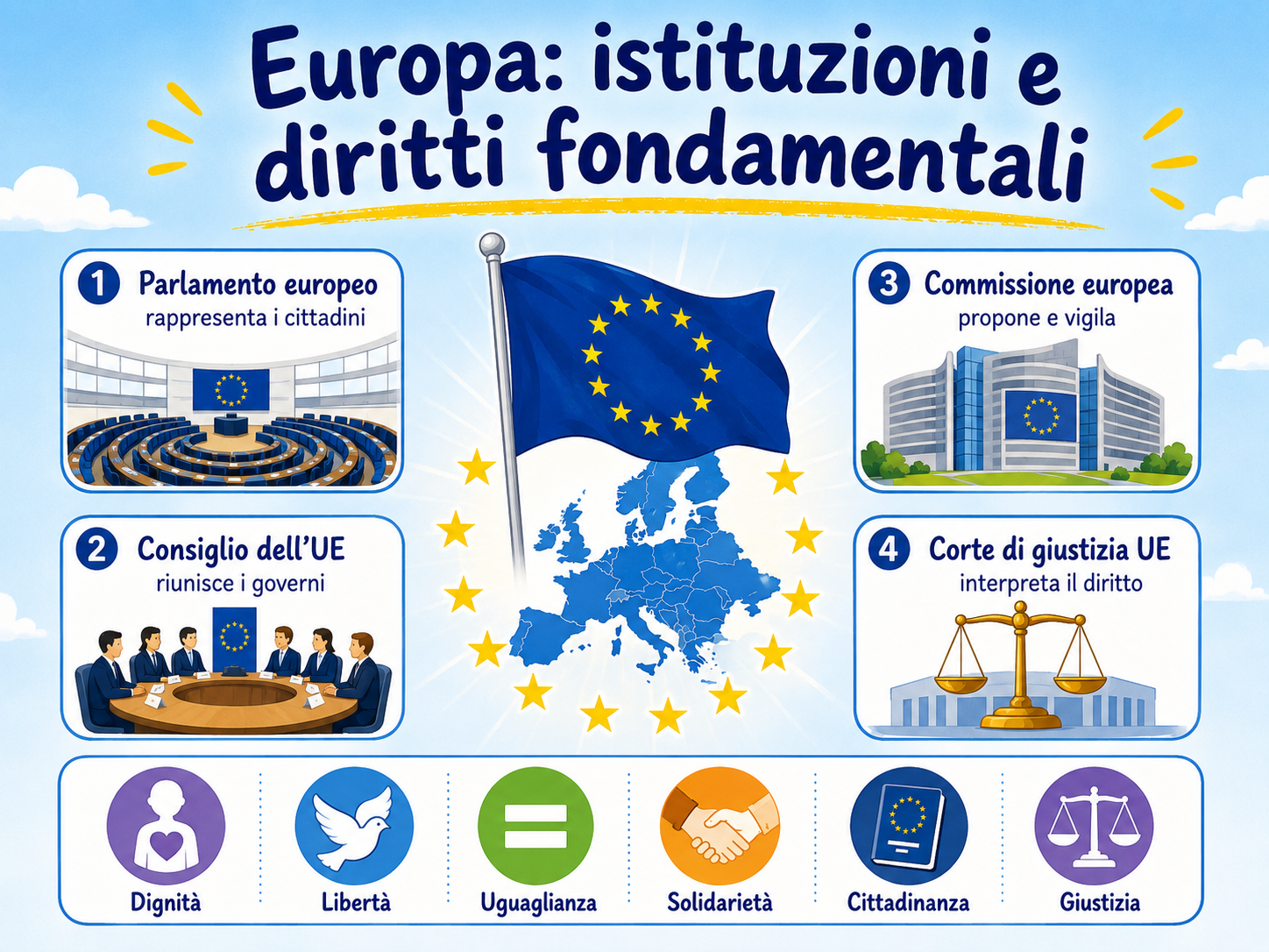 Modulo 5 - Europa: istituzioni e diritti fondamentali
