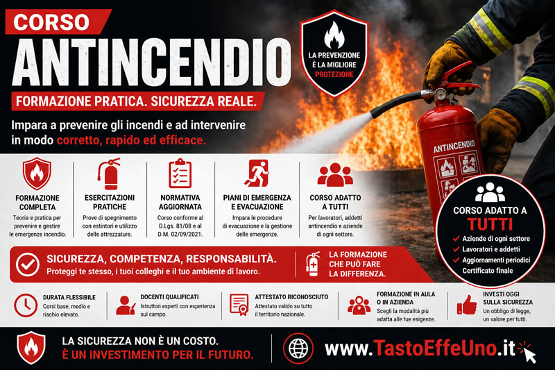 Corso Antincendio