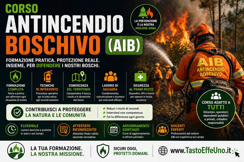 Corso Antincendio Boschivo (AIB)