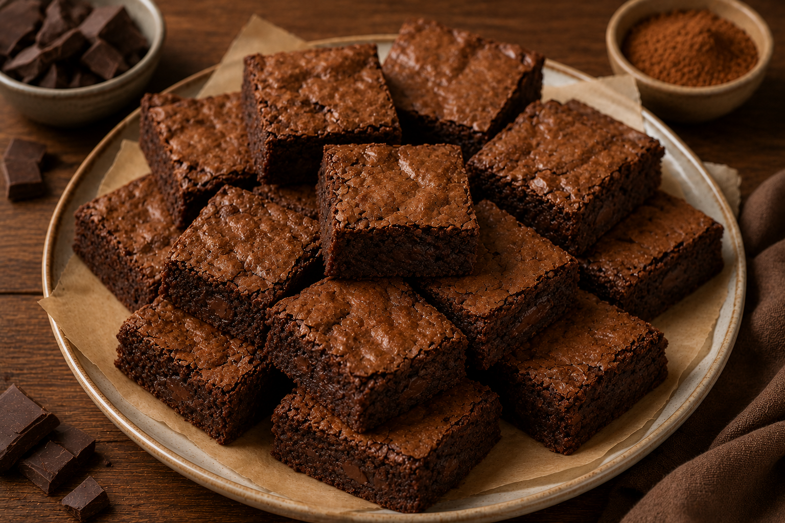 Brownies al cioccolato