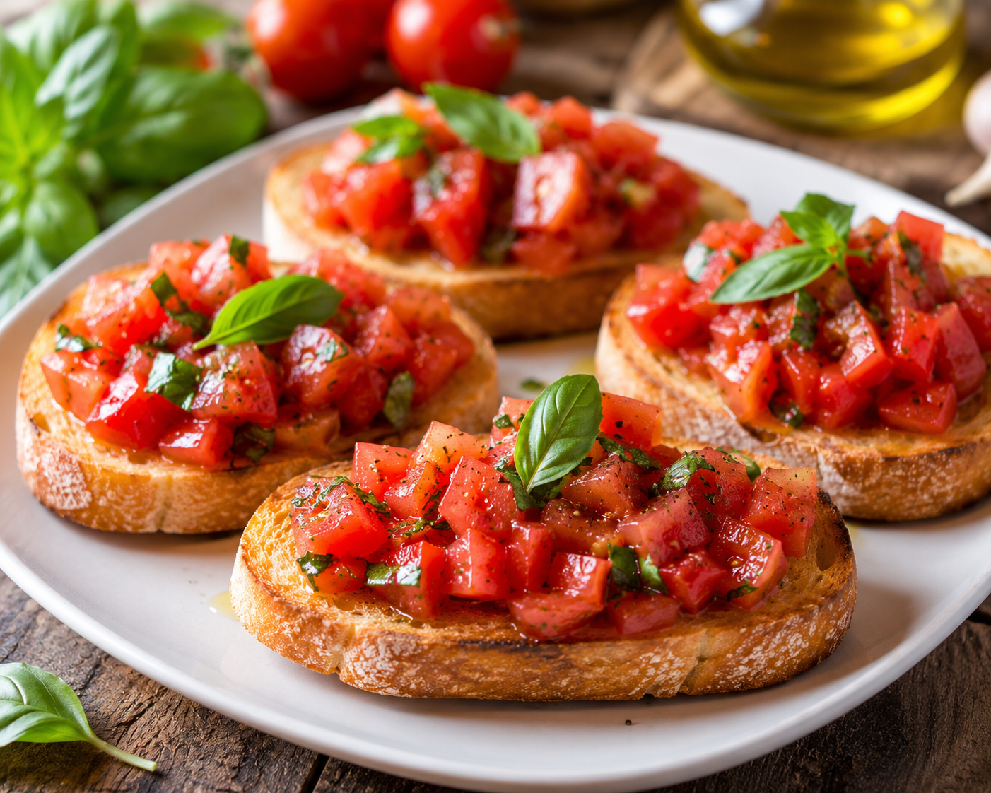 Bruschette al pomodoro