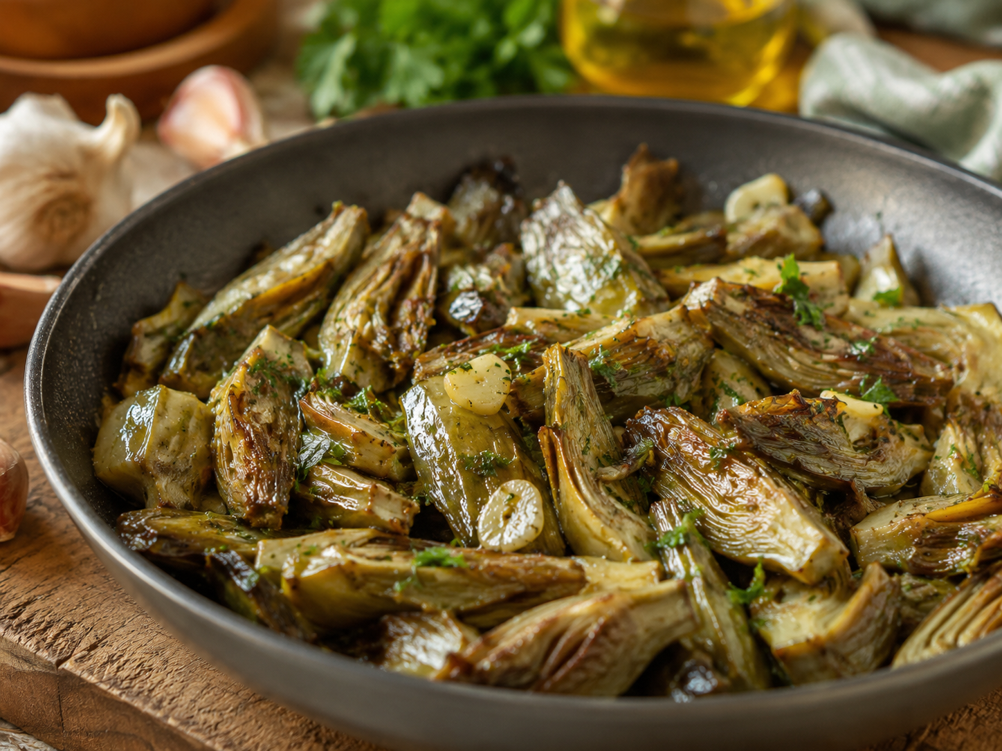 Carciofi in padella