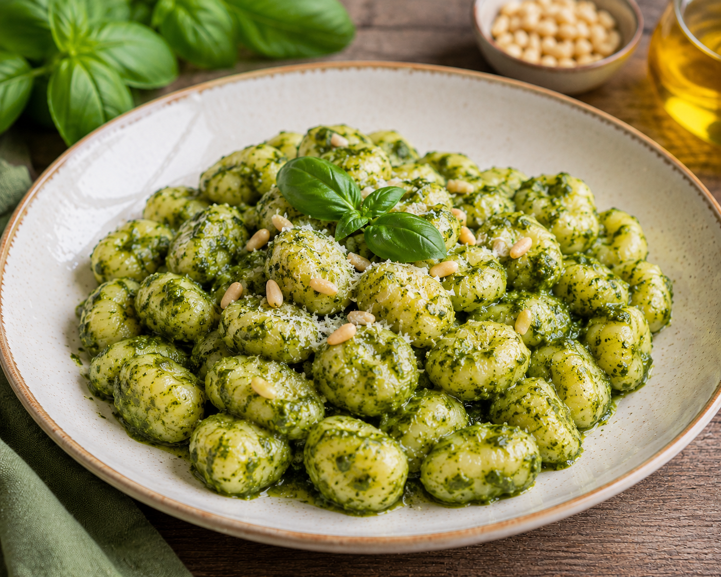 Gnocchi al pesto