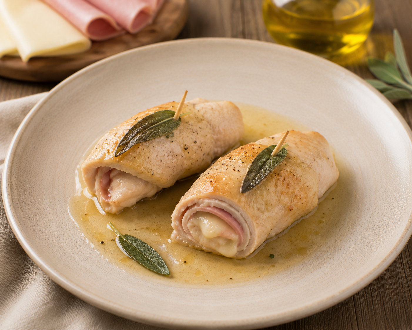 Involtini di tacchino