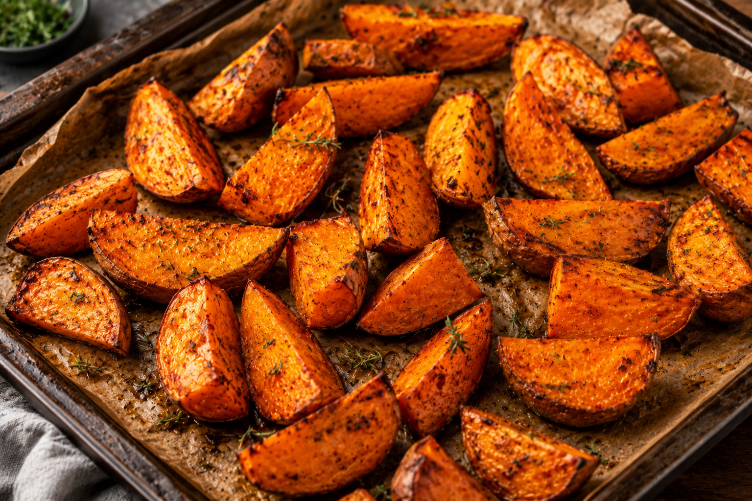 Patate dolci arrosto