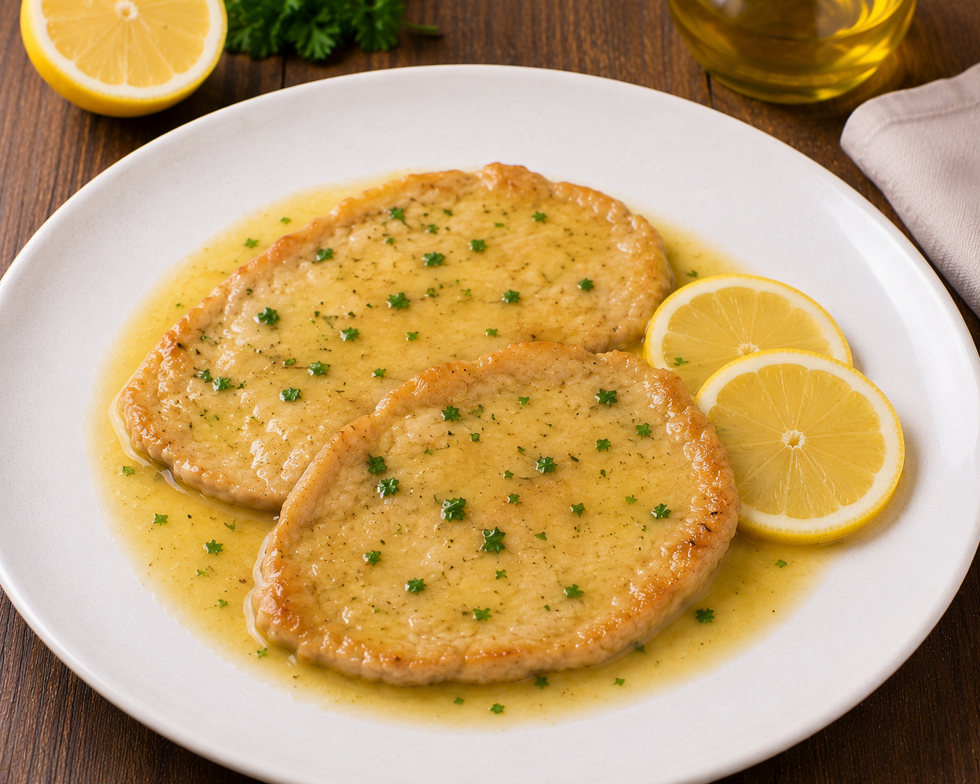 Scaloppine al limone