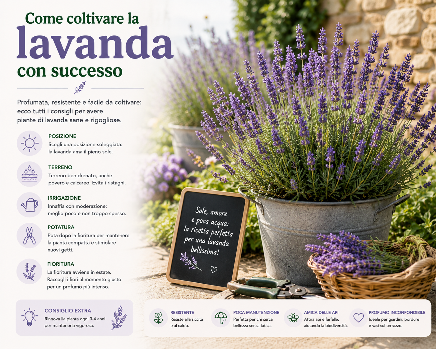 Come coltivare la lavanda con successo