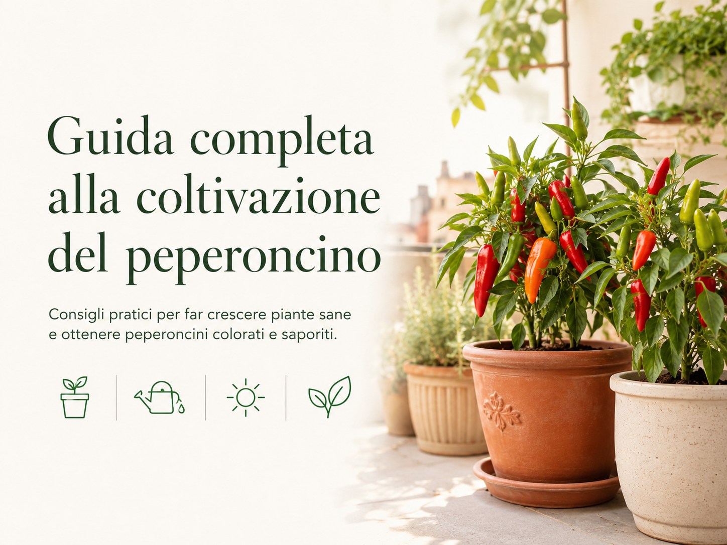 Guida completa alla coltivazione del peperoncino