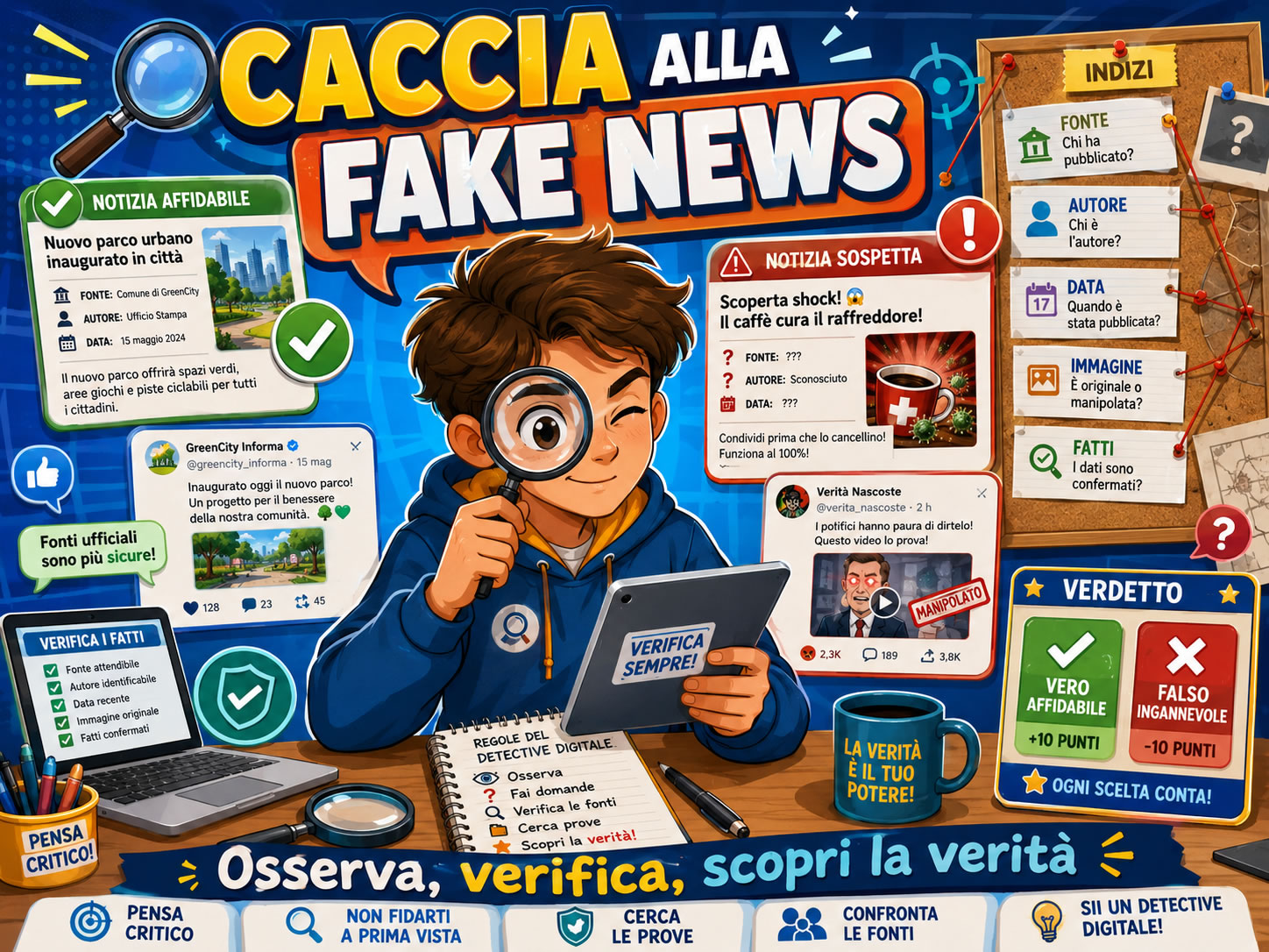 Caccia alla fake news