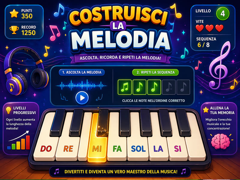 Costruisci la Melodia