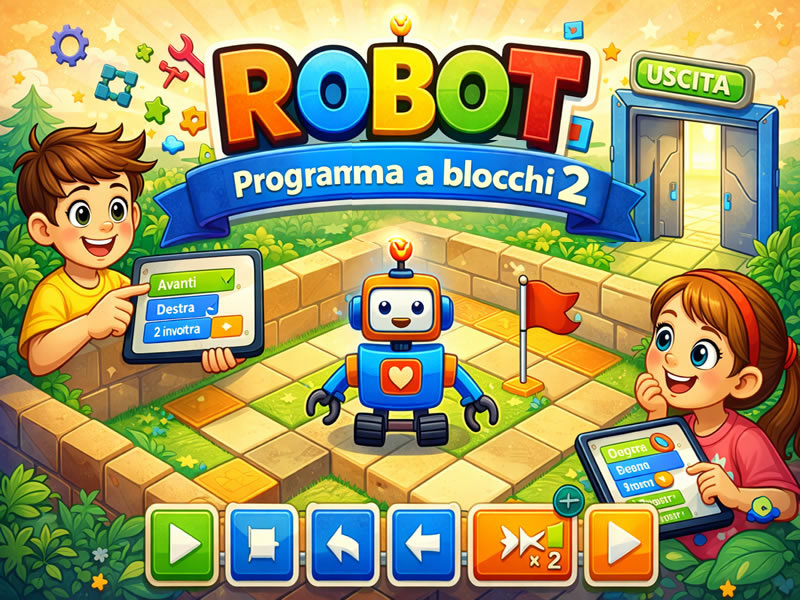Robot - Programma con i blocchi 2!