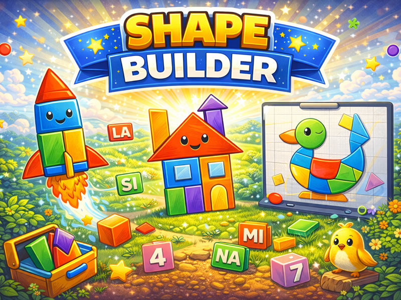 Shape Builder - Costruisci un animale con le forme
