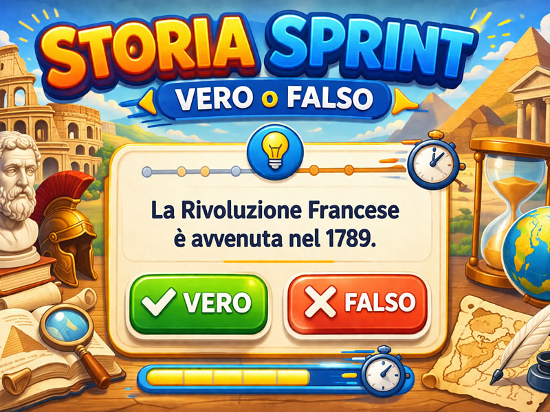 STORIA Sprint - Vero/Falso