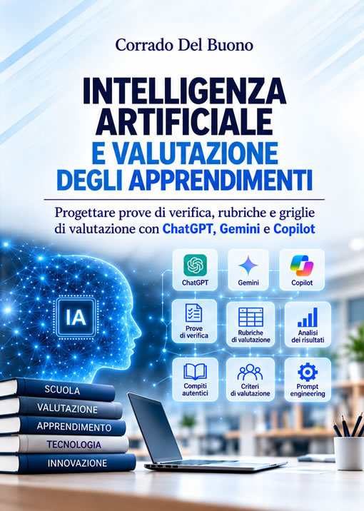 Copertina INTELLIGENZA ARTIFICIALE E VALUTAZIONE DEGLI APPRENDIMENTI