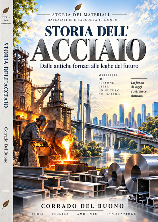 Copertina del libro Storia dell'Acciaio