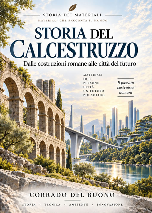 Copertina del libro Storia del Calcestruzzo