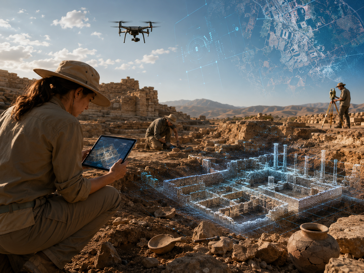Archeologia del futuro: droni, satelliti e intelligenza artificiale alla ricerca del passato