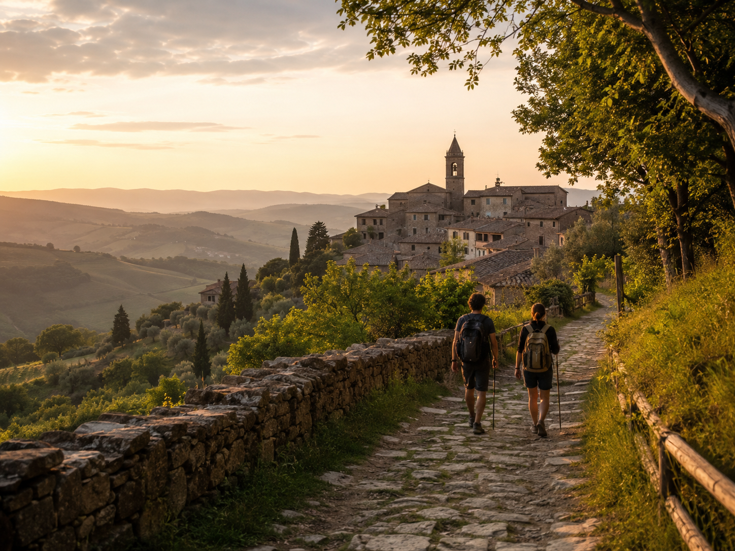 Cammini italiani: viaggiare a piedi tra spiritualità, natura e piccoli borghi