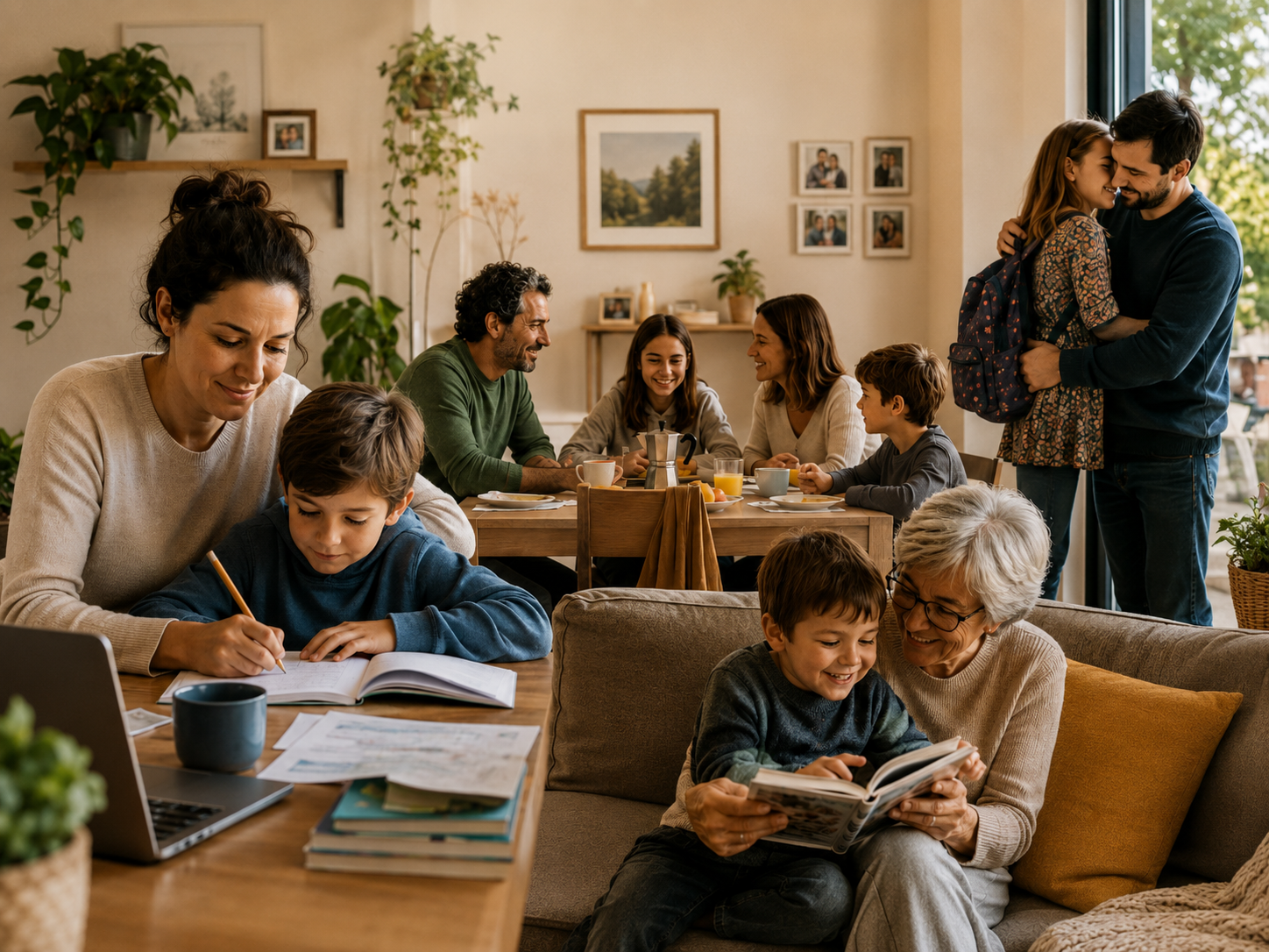 Famiglie che cambiano: genitori soli, coppie ricomposte e nuove forme di quotidianità