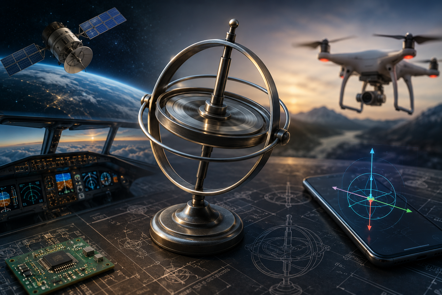 Il giroscopio: la scienza dell’equilibrio in rotazione