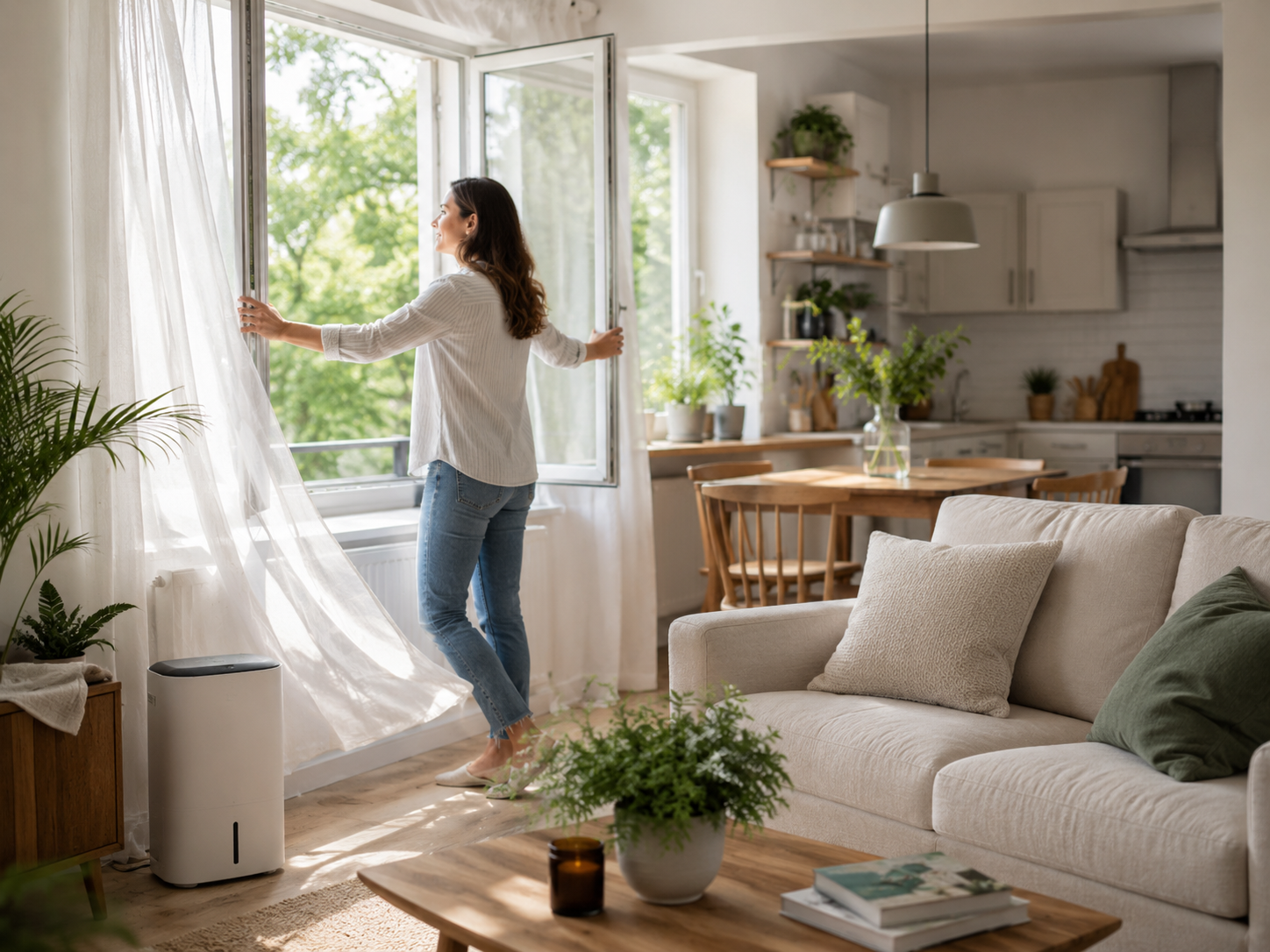 La qualità dell’aria in casa: muffe, prodotti chimici e piccoli gesti per respirare meglio