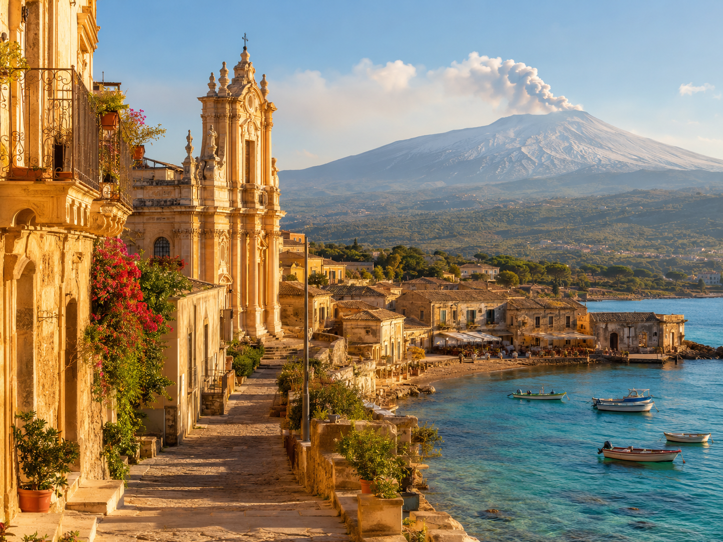 La Sicilia orientale in sette giorni: città barocche, vulcani e piccoli borghi sul mare