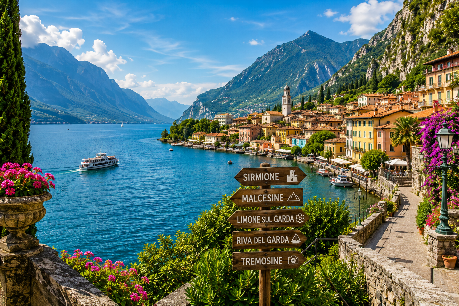 Lago di Garda: itinerario lento tra borghi, panorami e acque azzurre