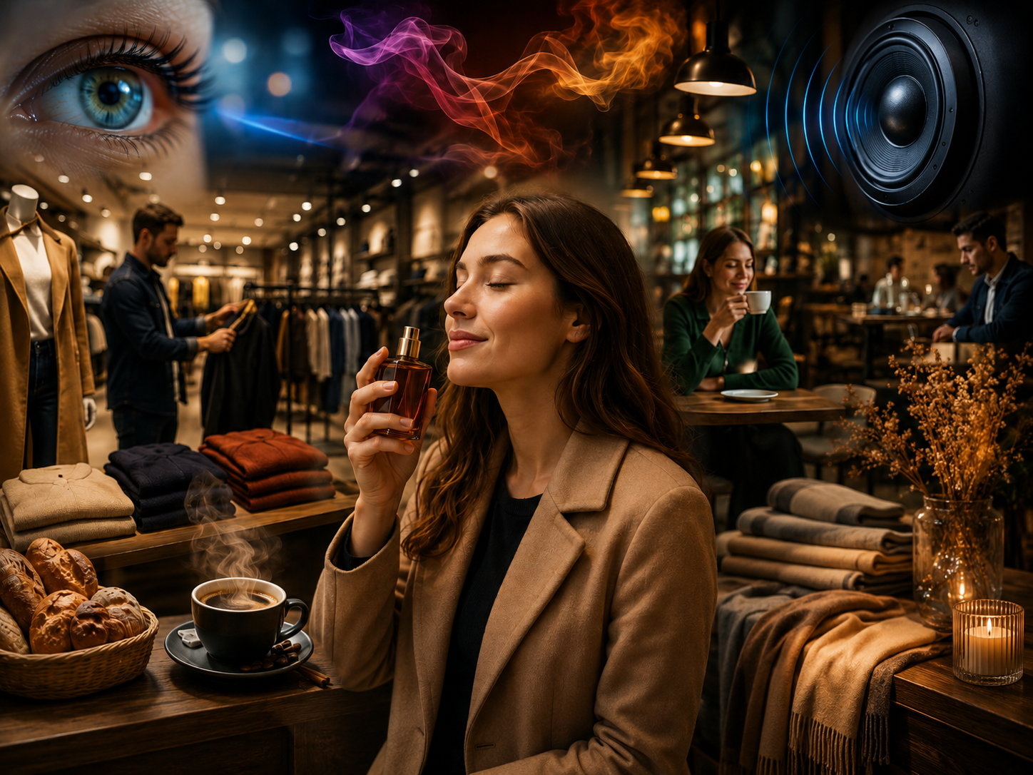 Marketing sensoriale: come profumi, musica e colori influenzano gli acquisti