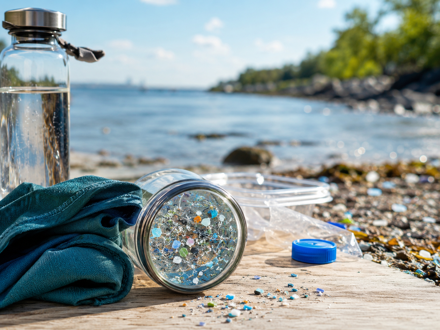 Microplastiche: dove si trovano, perché preoccupano e come ridurle nella vita quotidiana.