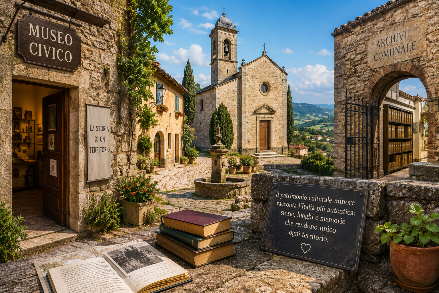 Patrimonio culturale minore: perché chiese, archivi, cortili e piccoli musei raccontano l’Italia