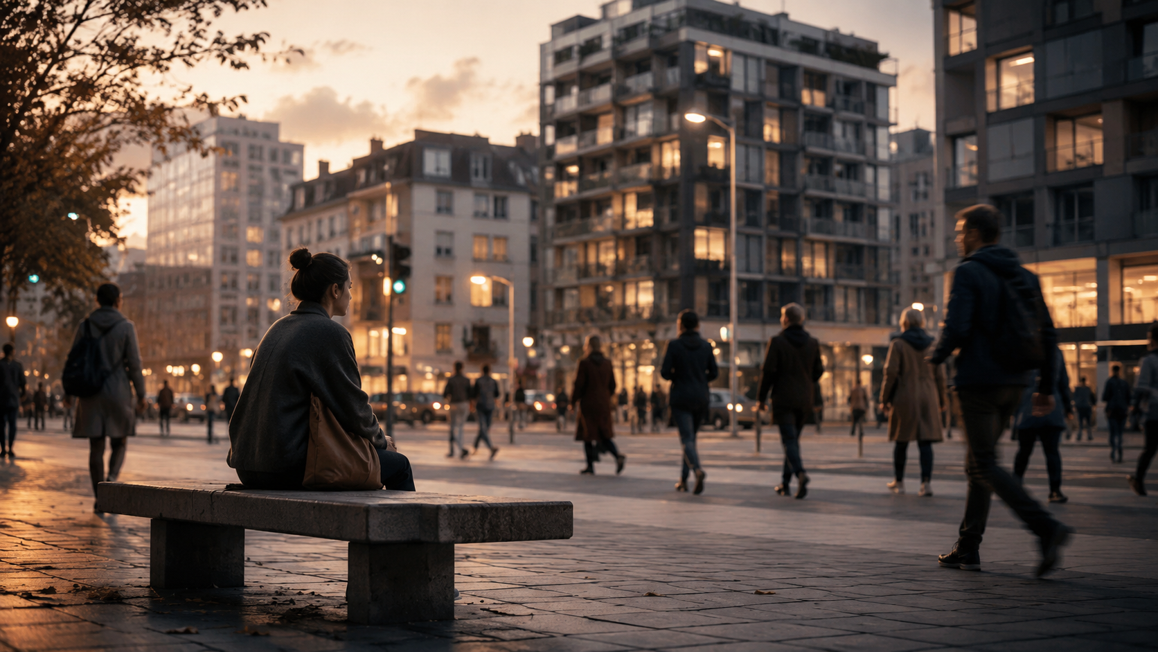 La solitudine nelle città moderne: vivere vicini ma sentirsi distanti