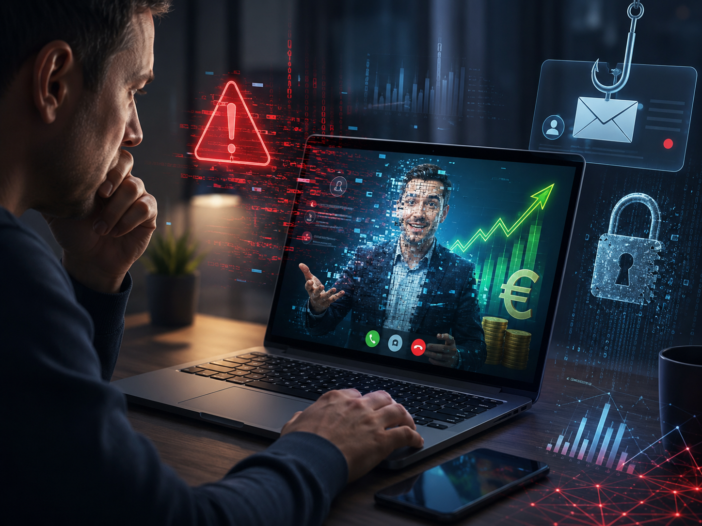Truffe finanziarie con l’intelligenza artificiale: come riconoscere deepfake e falsi investimenti