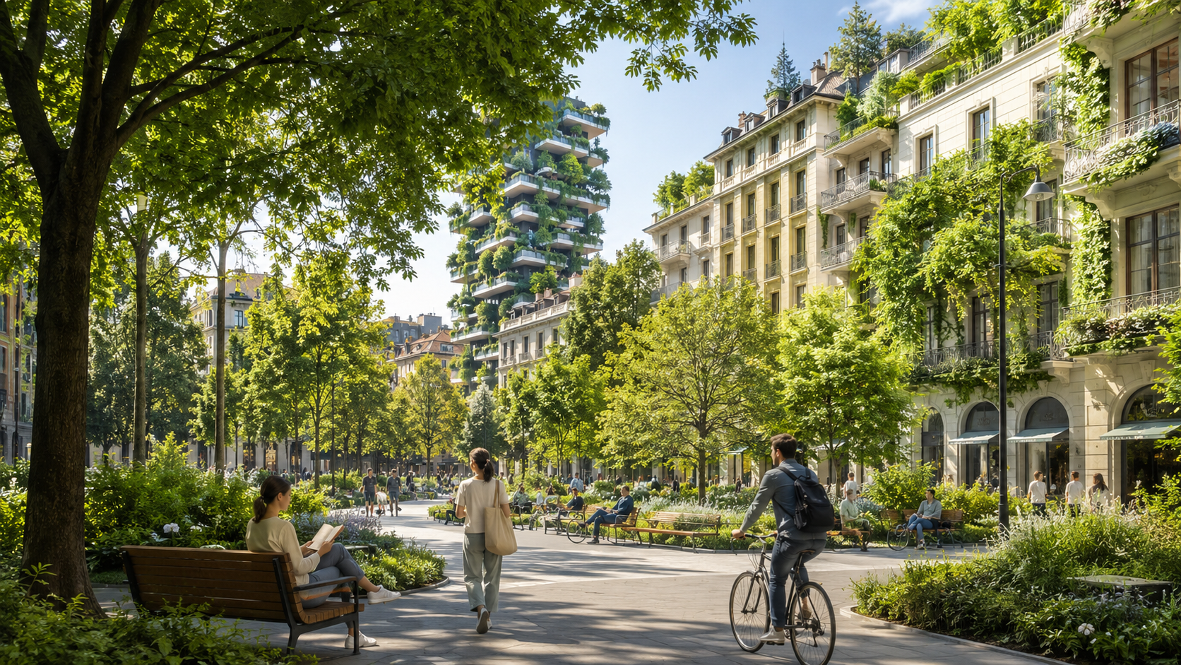 Verde urbano: perché alberi, parchi e giardini migliorano la vita in città