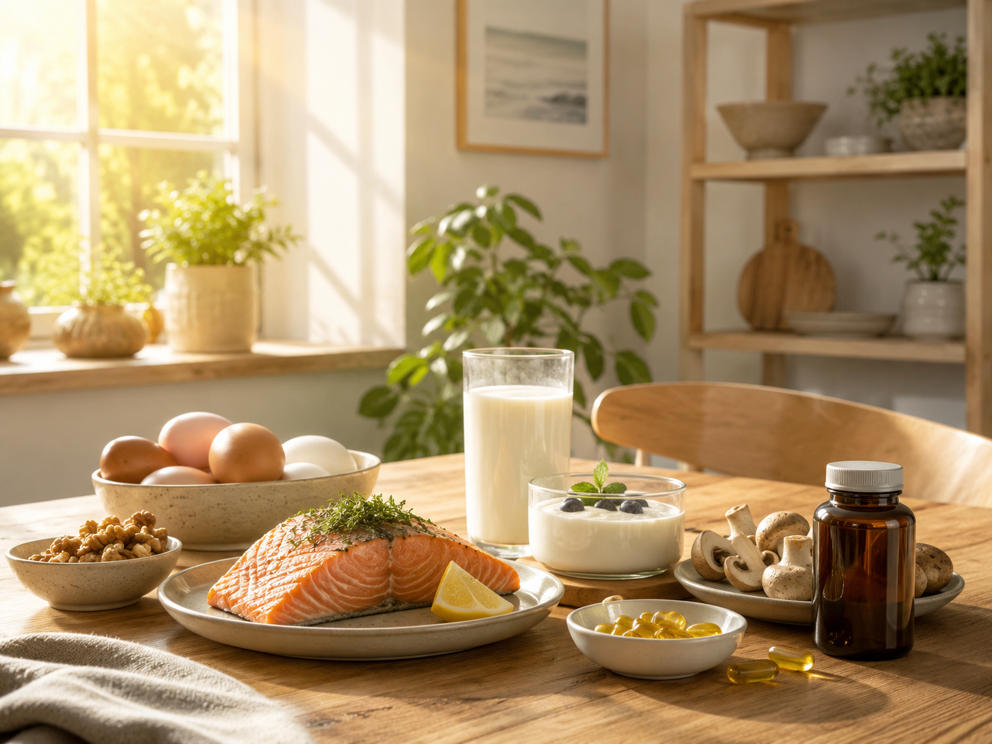 Vitamina D: sole, alimentazione e integratori senza falsi miti
