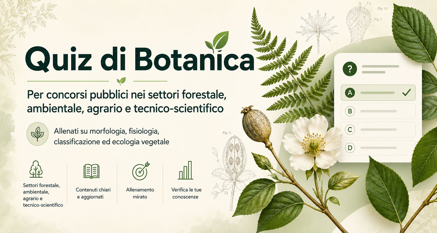 Copertina quiz BOTANICA