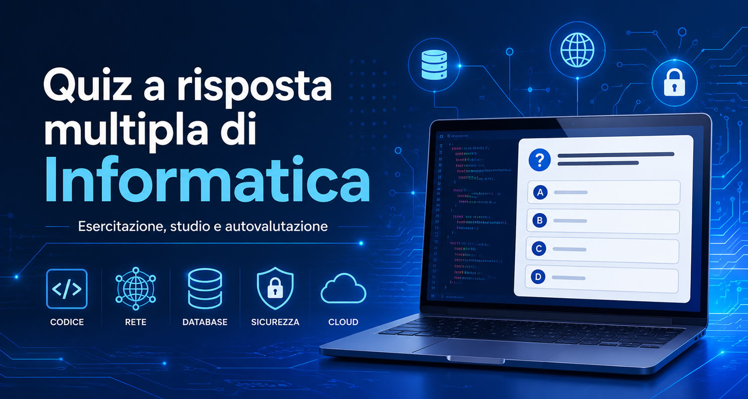 Copertina quiz INFORMATICA
