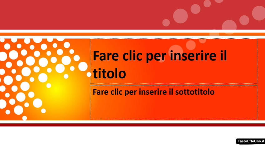 template microsoftoffice Riflessi Solari