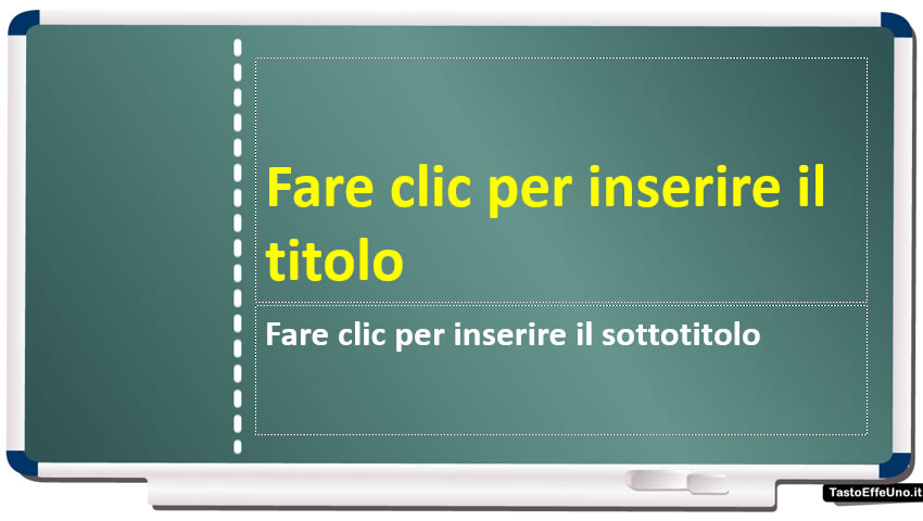 template microsoftoffice Lavagna