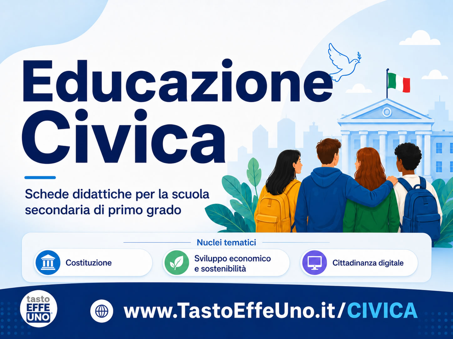 Schede didattiche di Educazione Civica per le scuole secondarie di primo grado